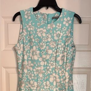 Danny and Nicole  sleeveless swing  dress. Size10, mint green